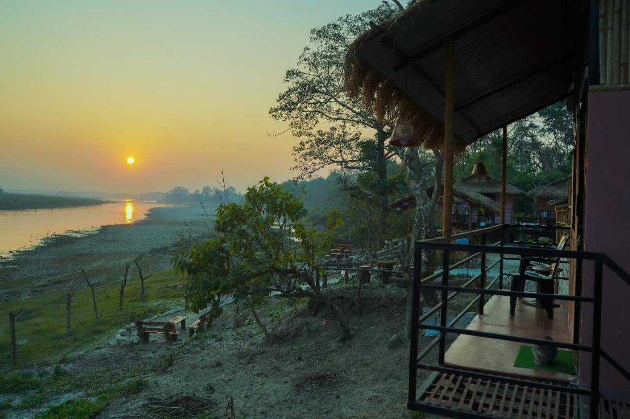 Bamby Chilling House - Feel The Nature Sauraha Eksteriør bilde