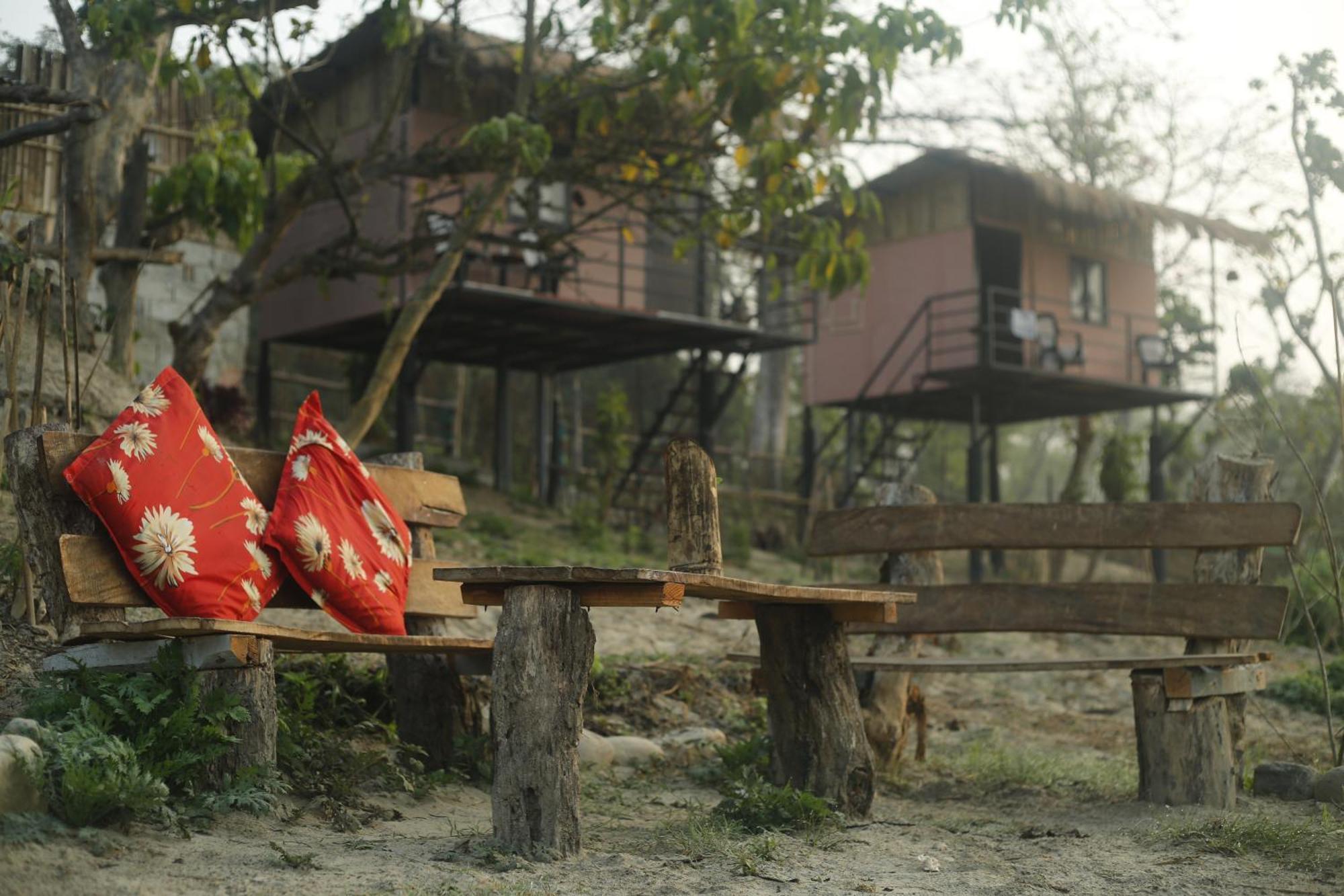 Bamby Chilling House - Feel The Nature Sauraha Eksteriør bilde