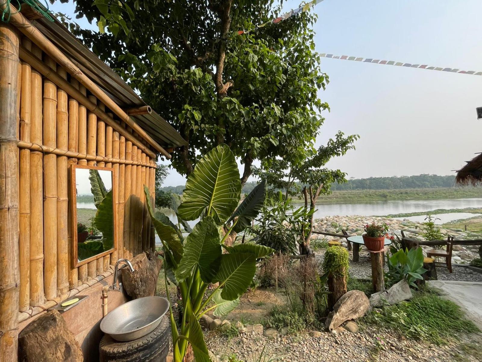 Bamby Chilling House - Feel The Nature Sauraha Eksteriør bilde