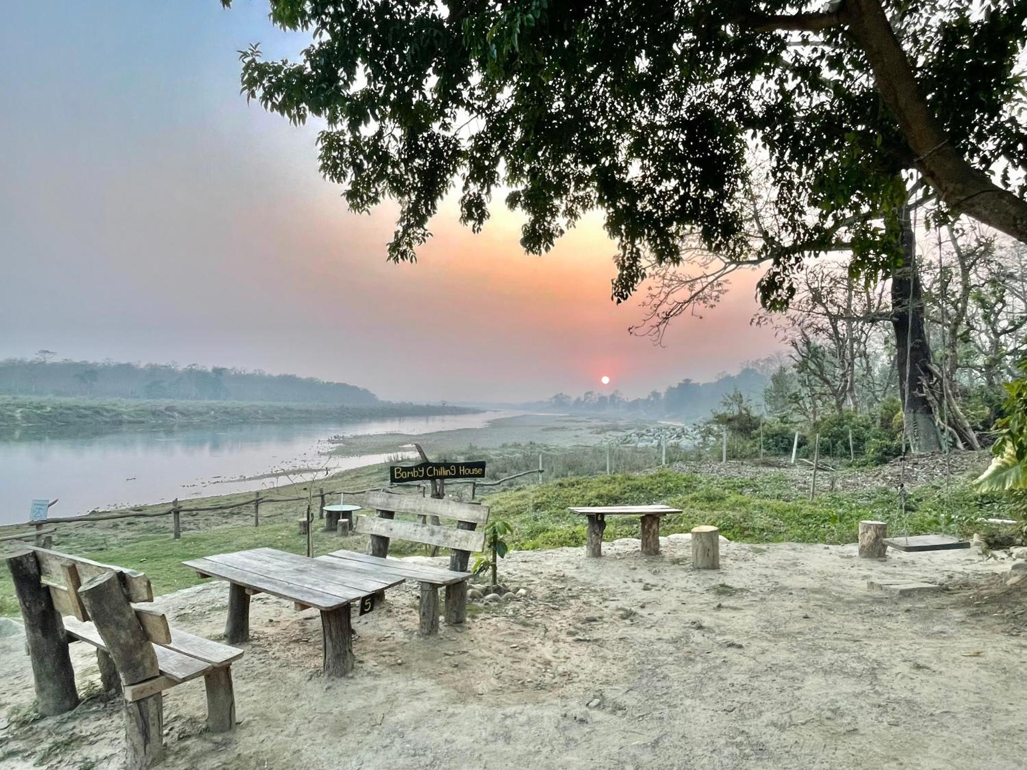 Bamby Chilling House - Feel The Nature Sauraha Eksteriør bilde